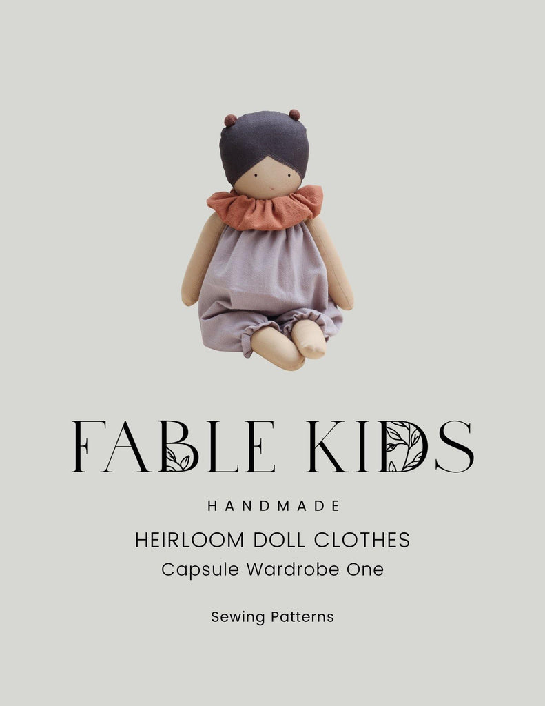 Heirloom Doll Clothes | Capsule Wardrobe One - Fable Kids Limited